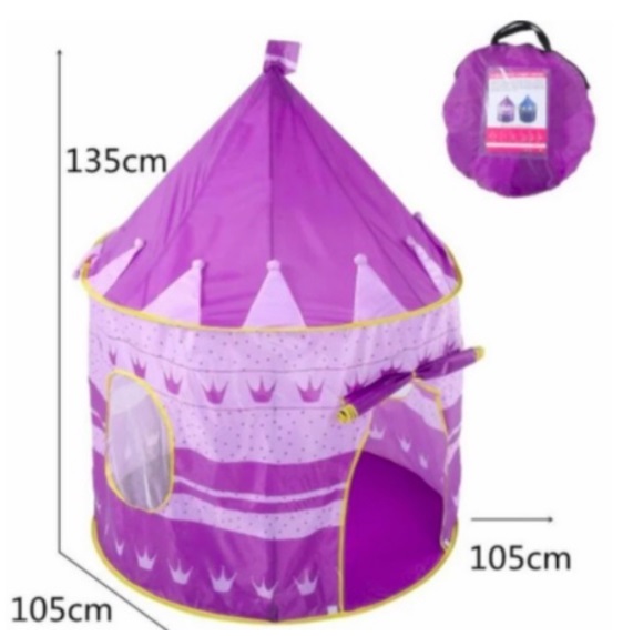 tenda castle ungu
